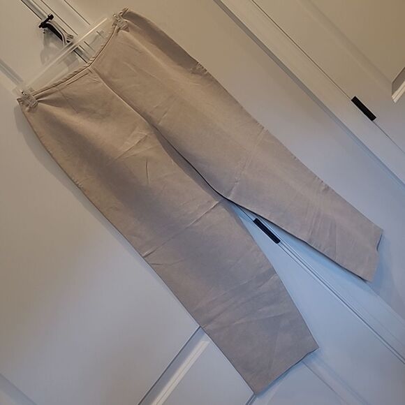 Annex casual corner petite 12, 65% linen, 35% rayon slacks - Picture 1 of 9